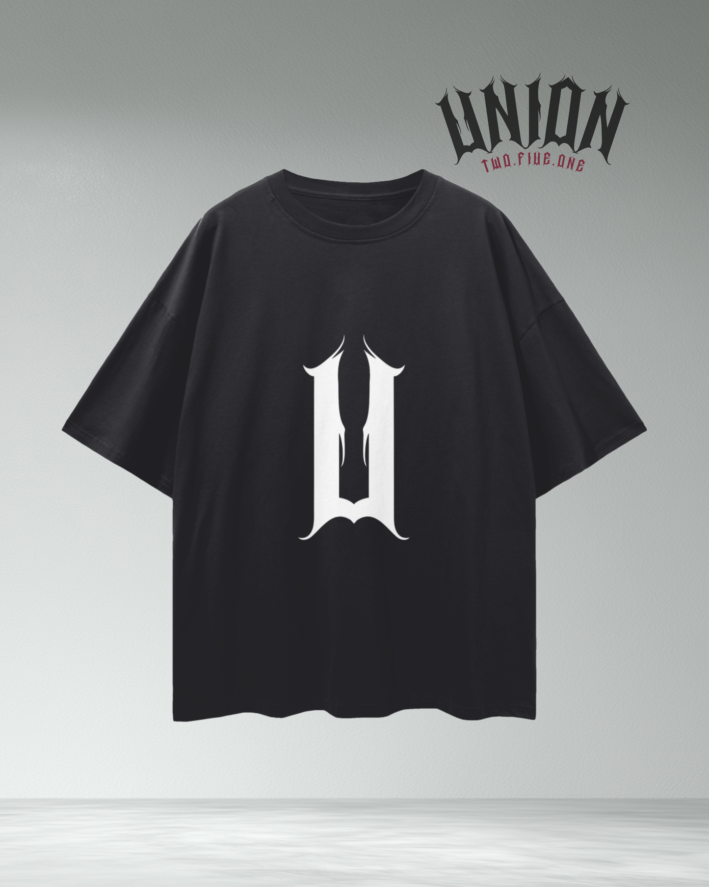 Union251 Classic Drop Shoulder 'U' T