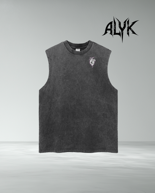 ALYK Mens Frayed Hem Tank