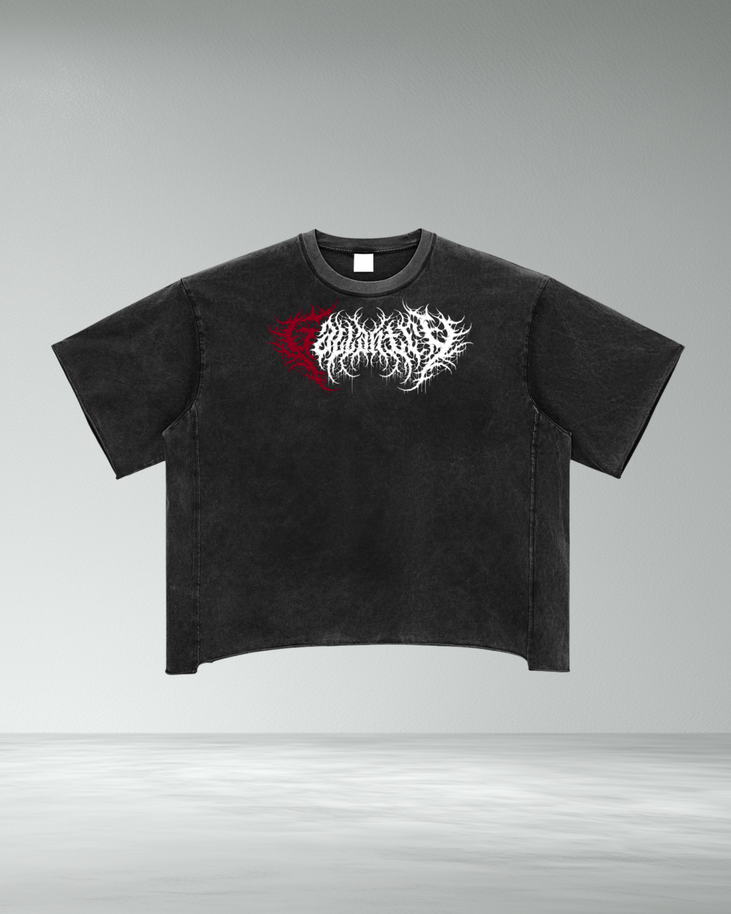 Raw Hem Vintage Wash Boxy T