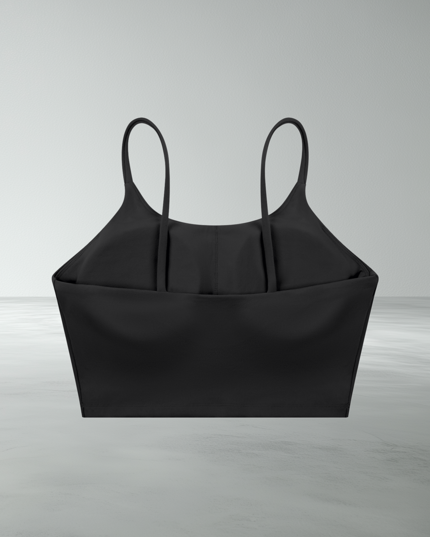 Spaghetti Strap 'Coffin' Yoga Bra