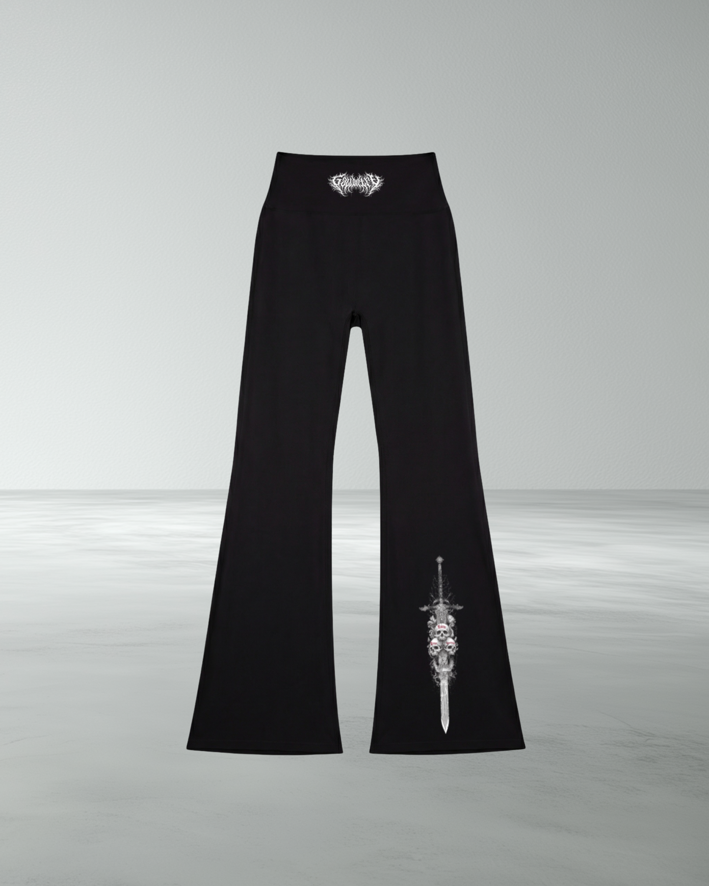 Women's High-Waisted 'EYL' Flare Leggings
