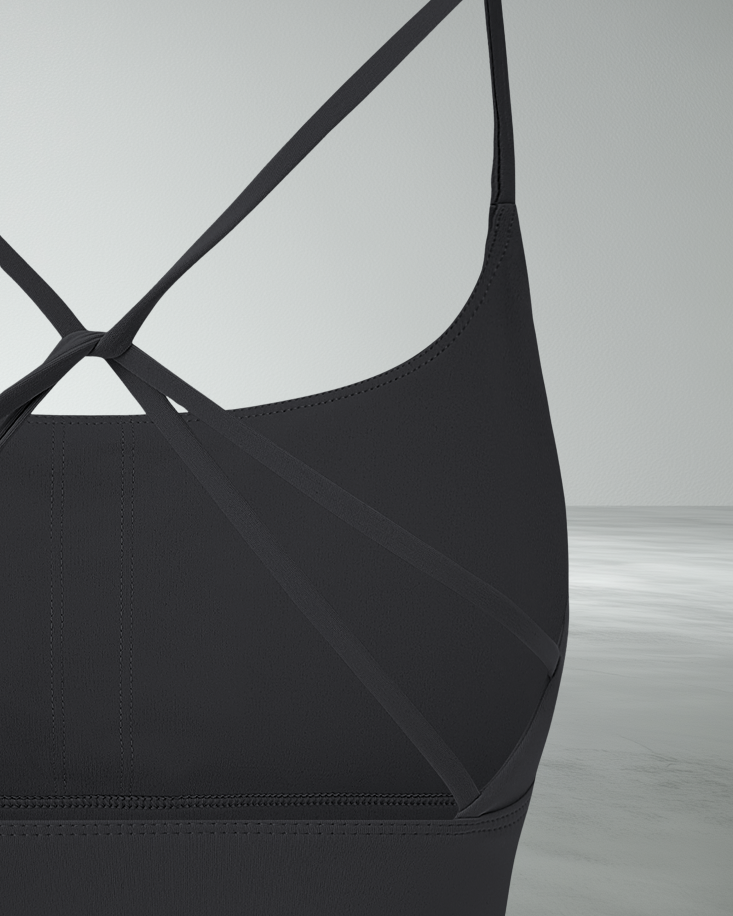 Strappy Criss Cross Yoga Bra