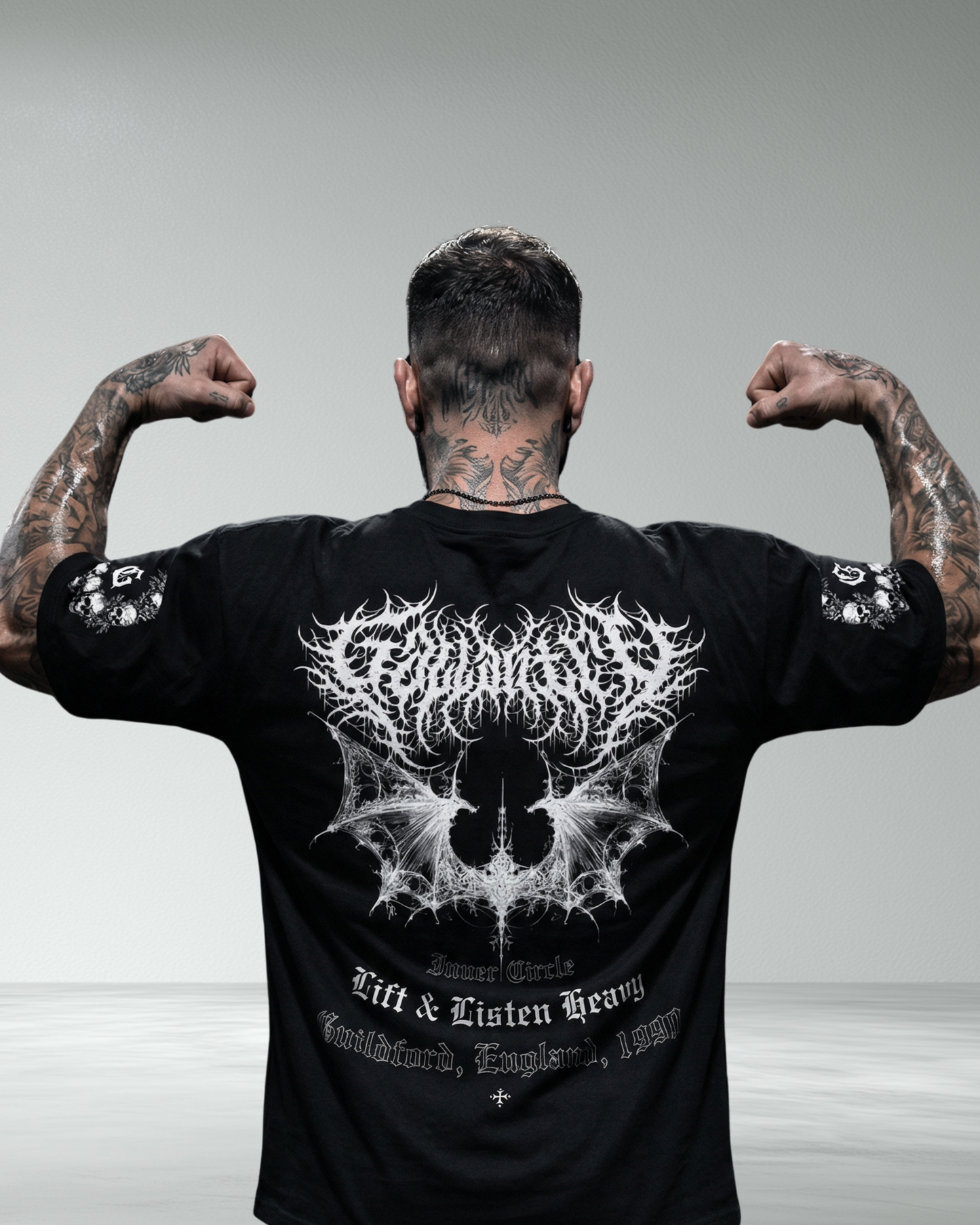 Drop Shoulder 'Bat' T