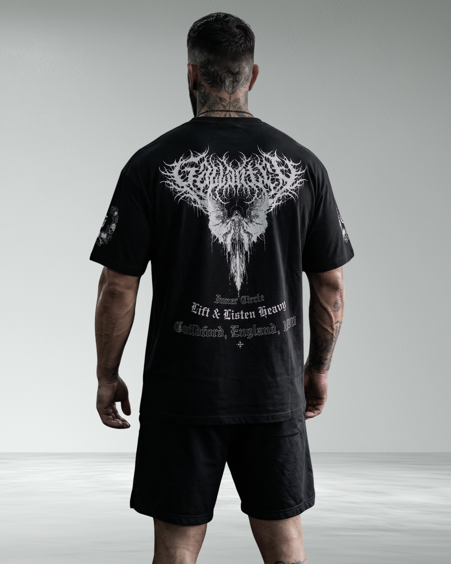 Drop Shoulder 'Inner Circle' T