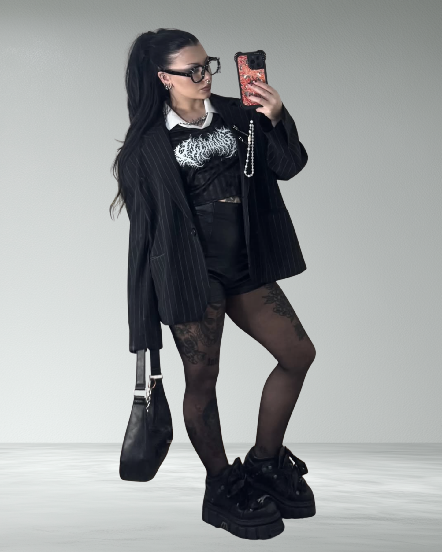 Cropped Contrast Football Jersey