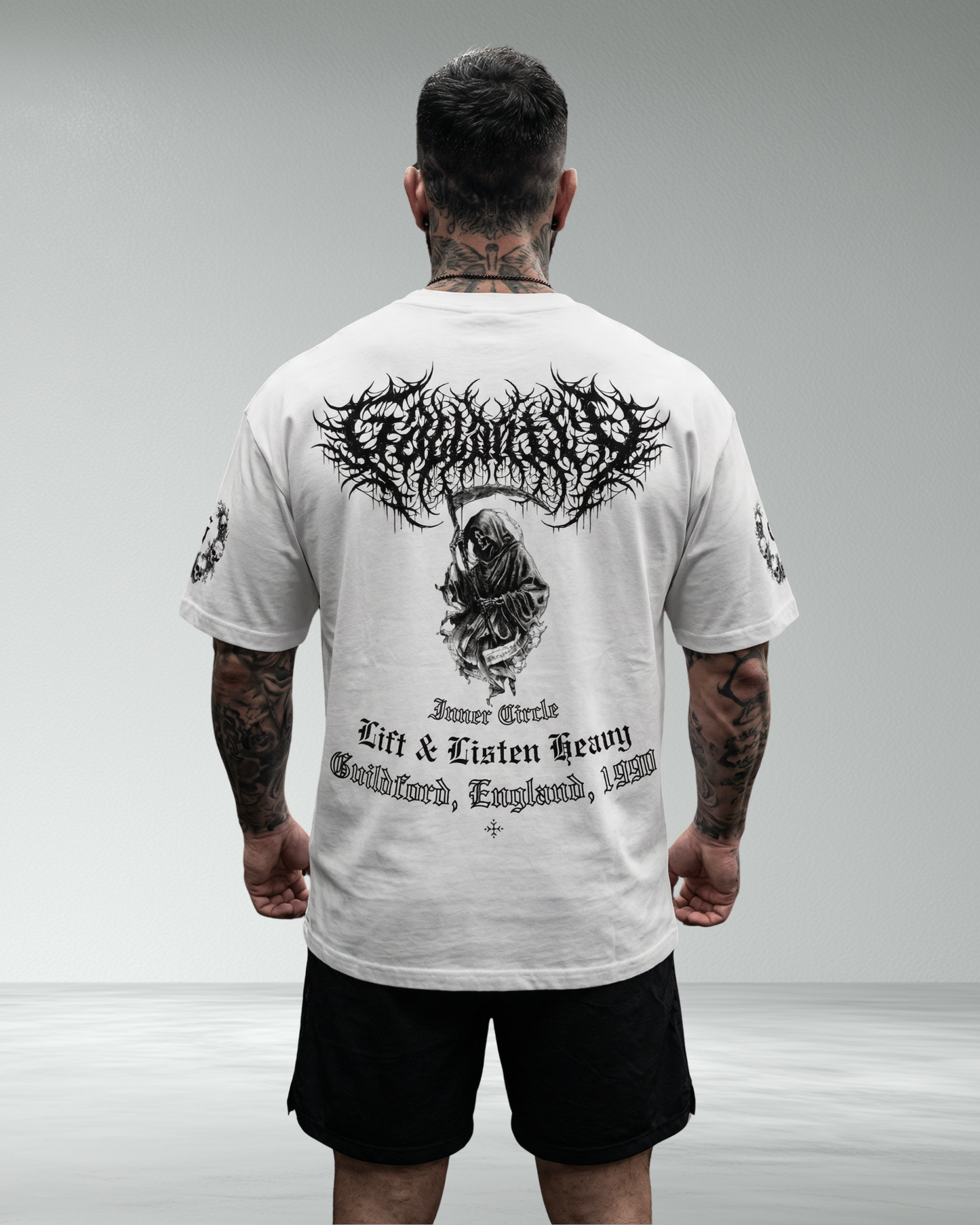 Drop Shoulder 'Inner Circle' T