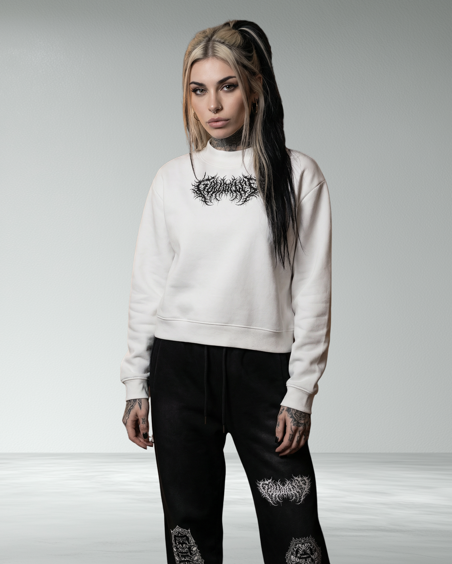 Essential Fleece Mid-Neck Sweater