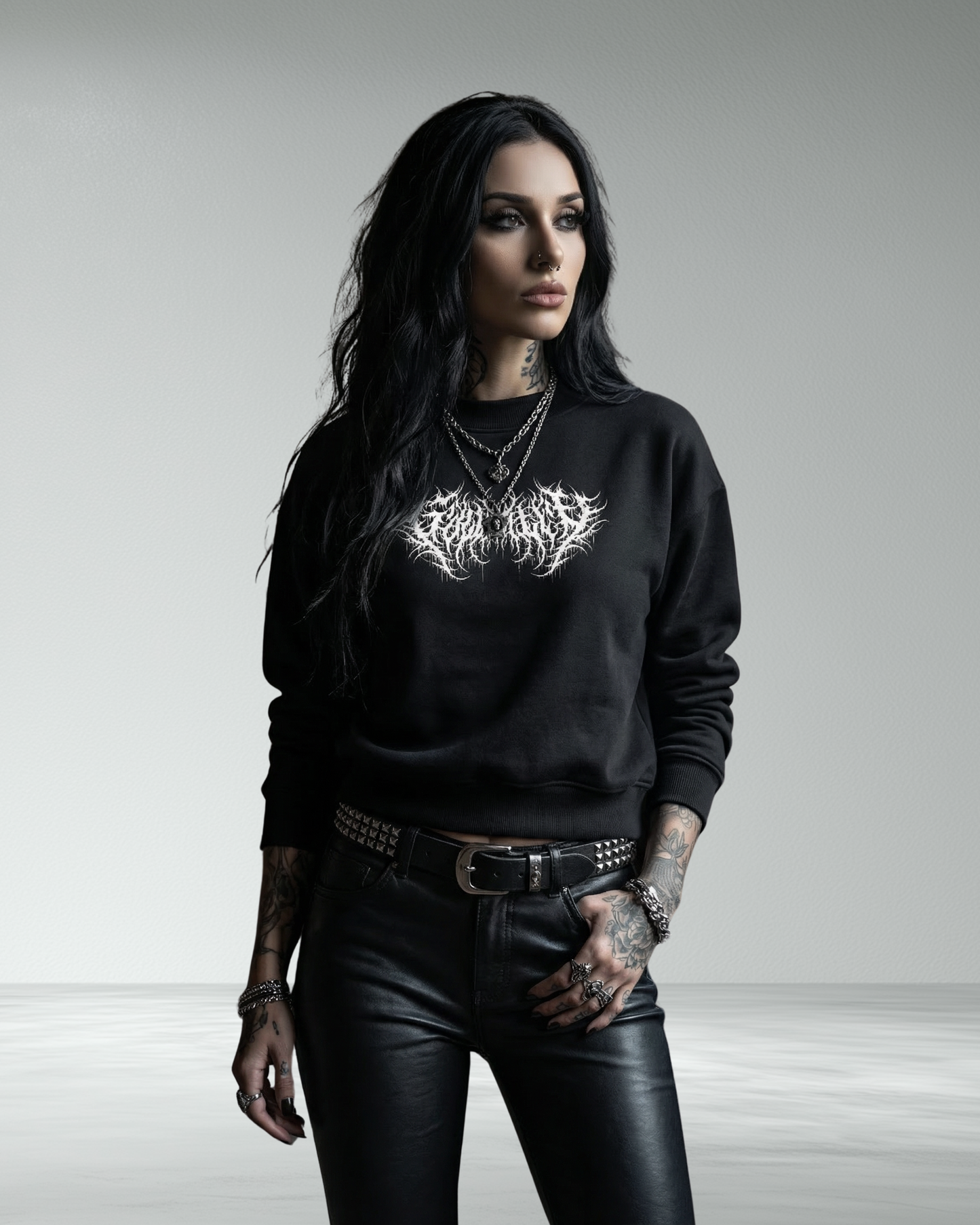 Essential Fleece Mid-Neck Sweater