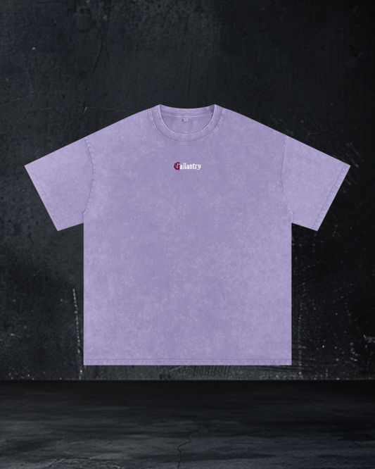 Alternative vintage wash oversized pump cover t