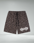 Heavyweight Barbed Leopard Shorts