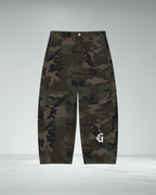 British Camo Barrel Leg Combats