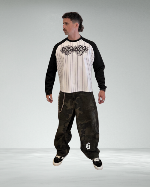 British Camo Barrel Leg Combats