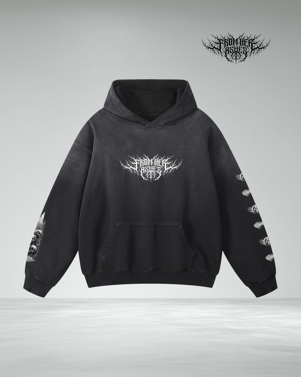 FHA Heavyweight Sunfaded Sleeved Hoodie