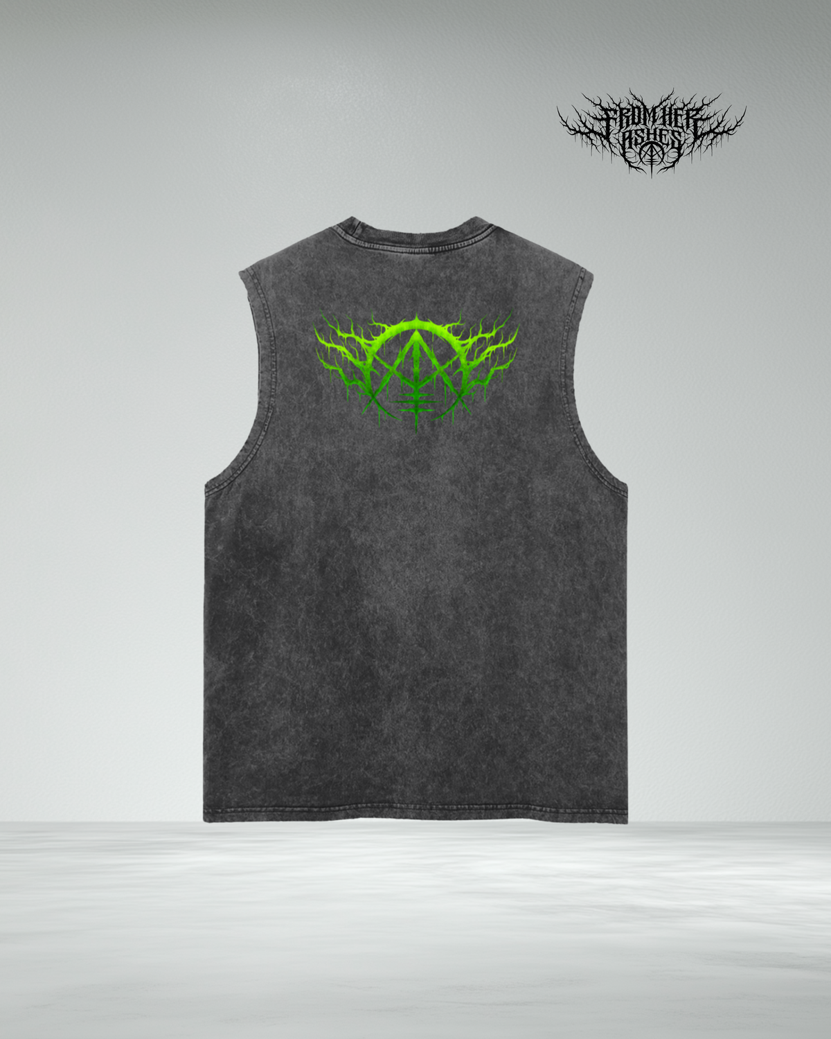 FHA Vintage Wash Frayed Hem Tank