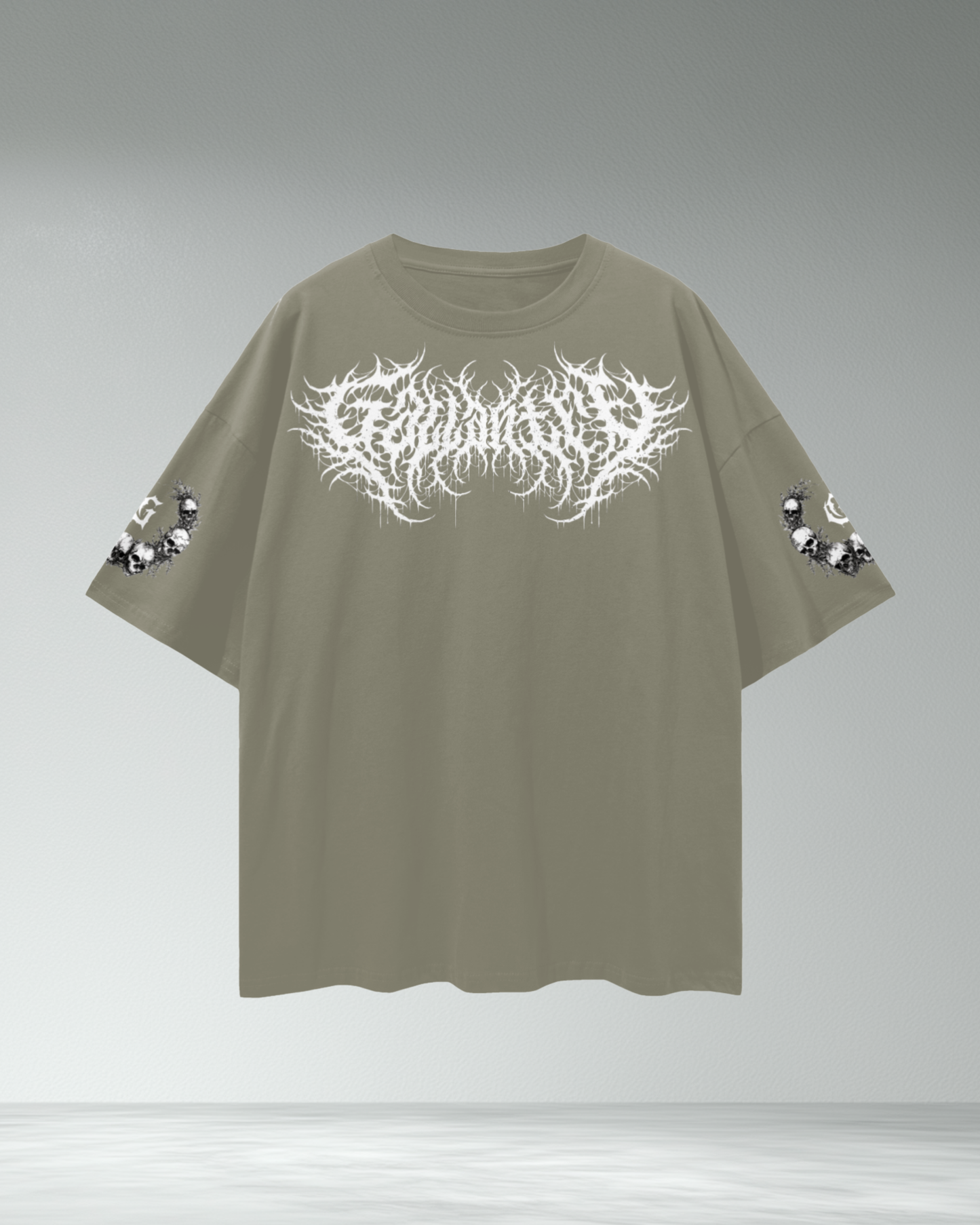 Drop Shoulder 'Bat' T