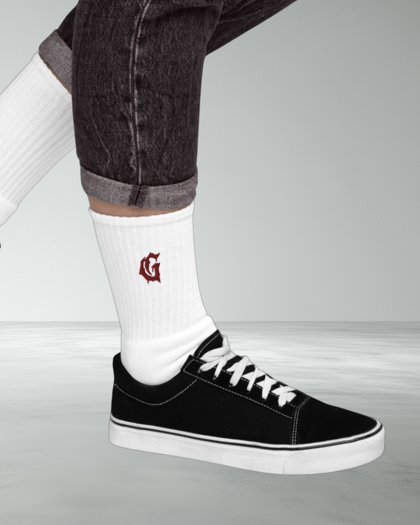 Classic 'G' embroidered socks