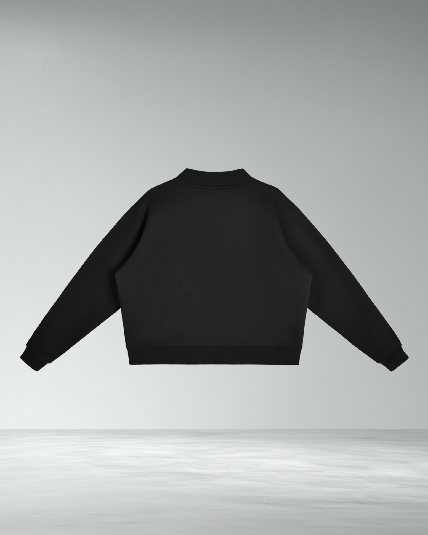 Essential Fleece Mid-Neck Sweater