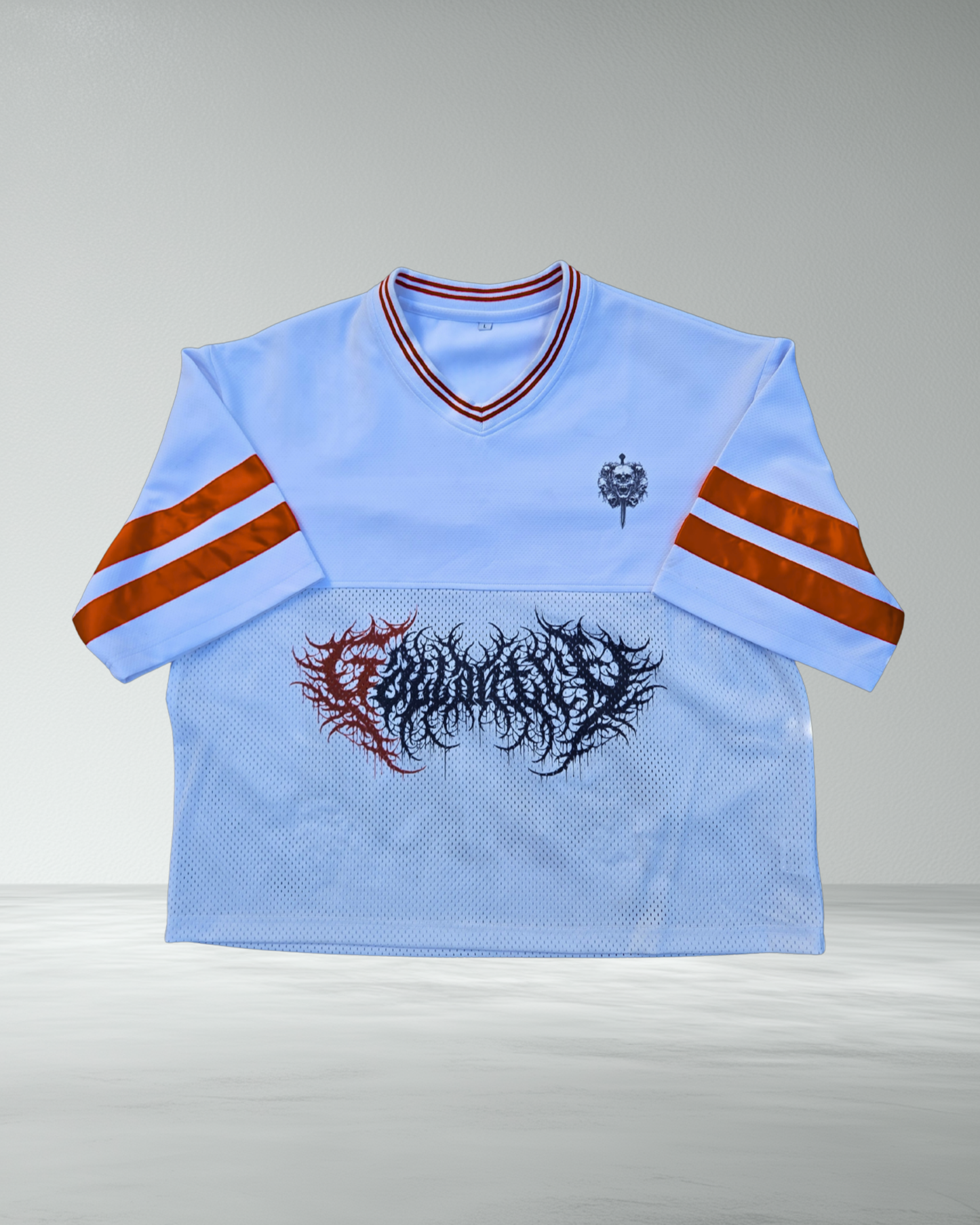 Deathcore cropped boxy jersey