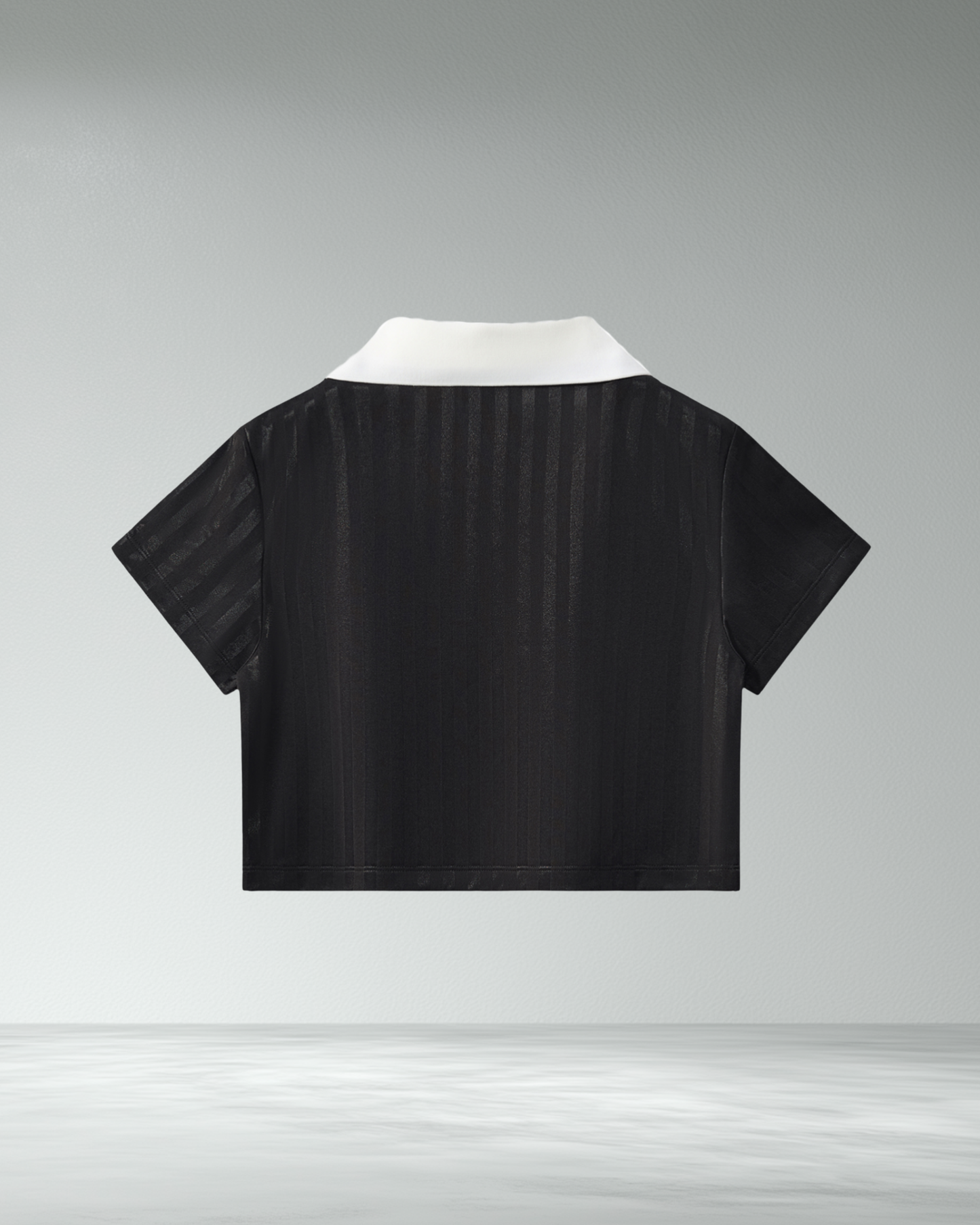 Cropped Contrast Football Jersey