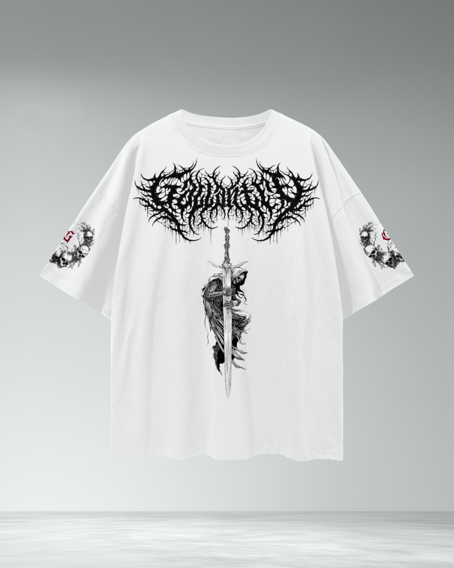 Drop Shoulder 'Hold Fast' T