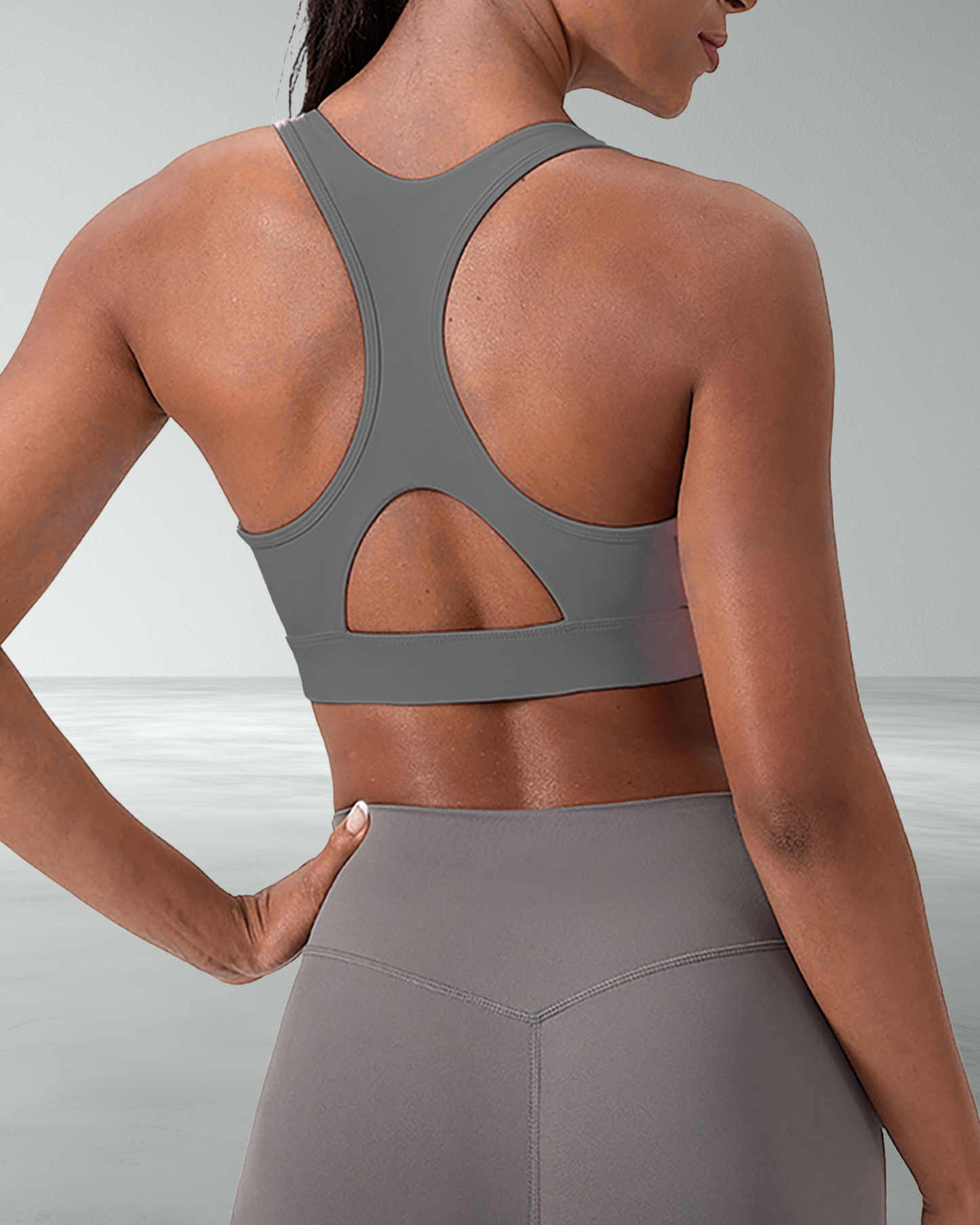 Crossover V-Neck 'Classic' Sports Bra