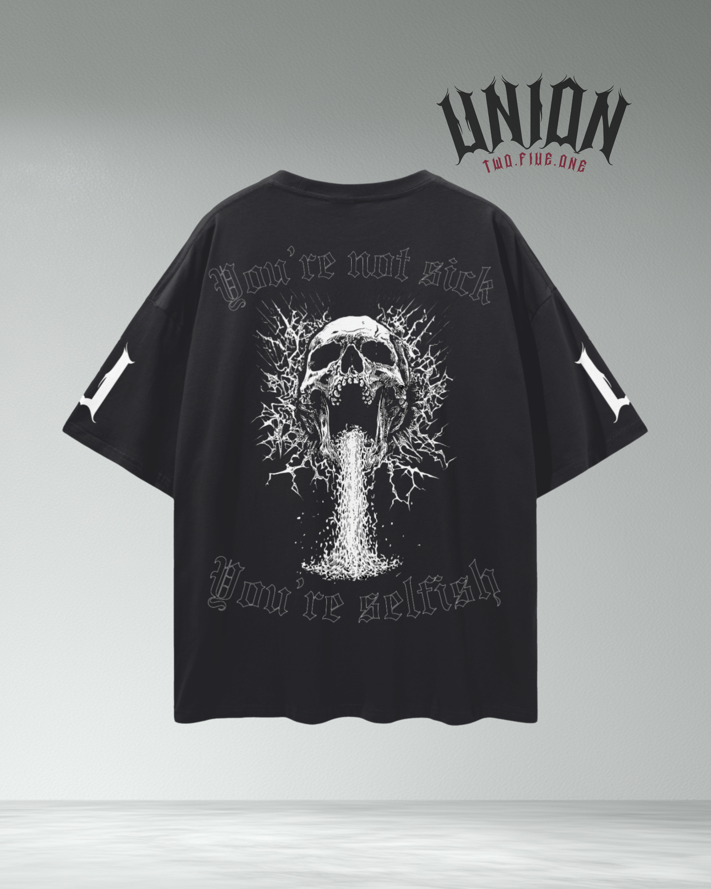 Union251 "YNSYS" Drop Shoulder T