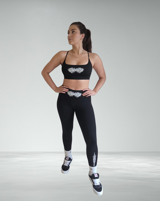 Strappy Criss Cross Yoga Bra