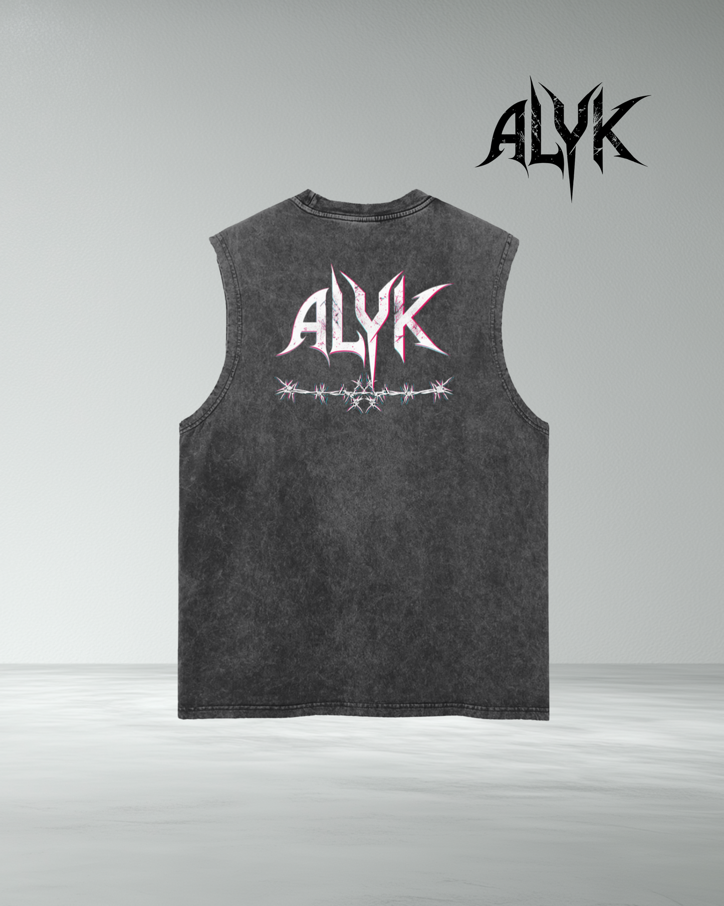 ALYK Mens Frayed Hem Tank