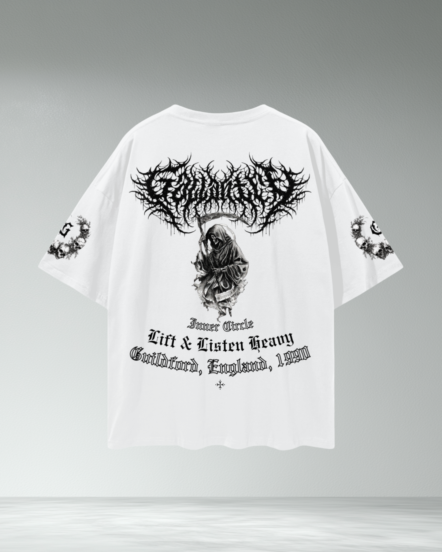 Drop Shoulder 'Inner Circle' T