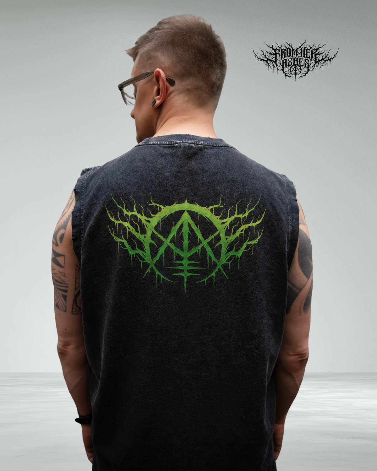 FHA Vintage Wash Frayed Hem Tank