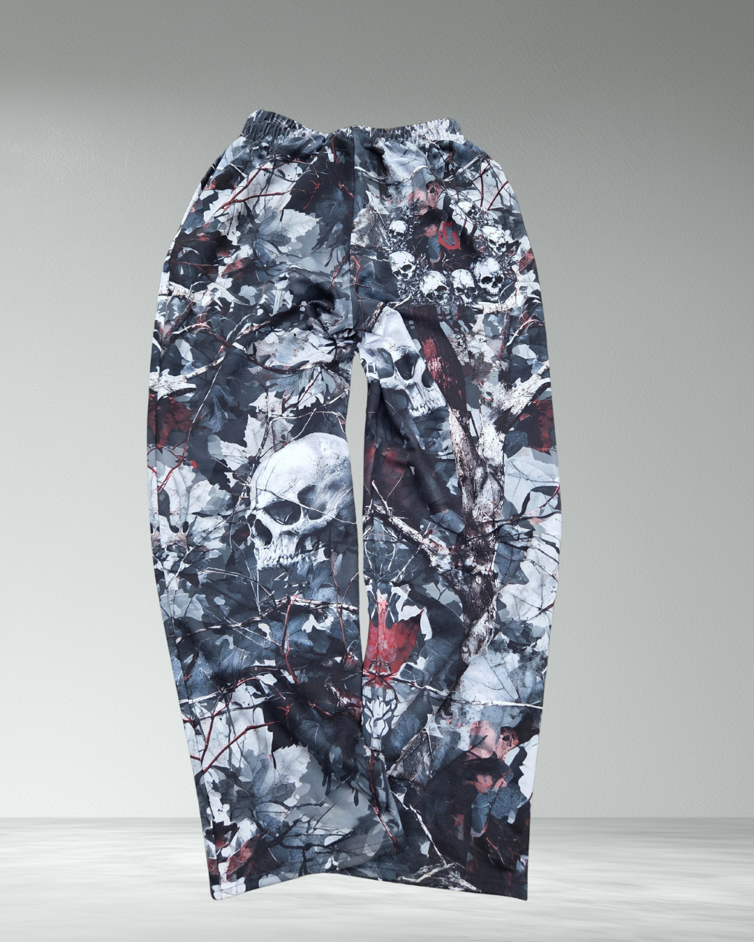 Deathcore Lightweight Skull Camo Joggers