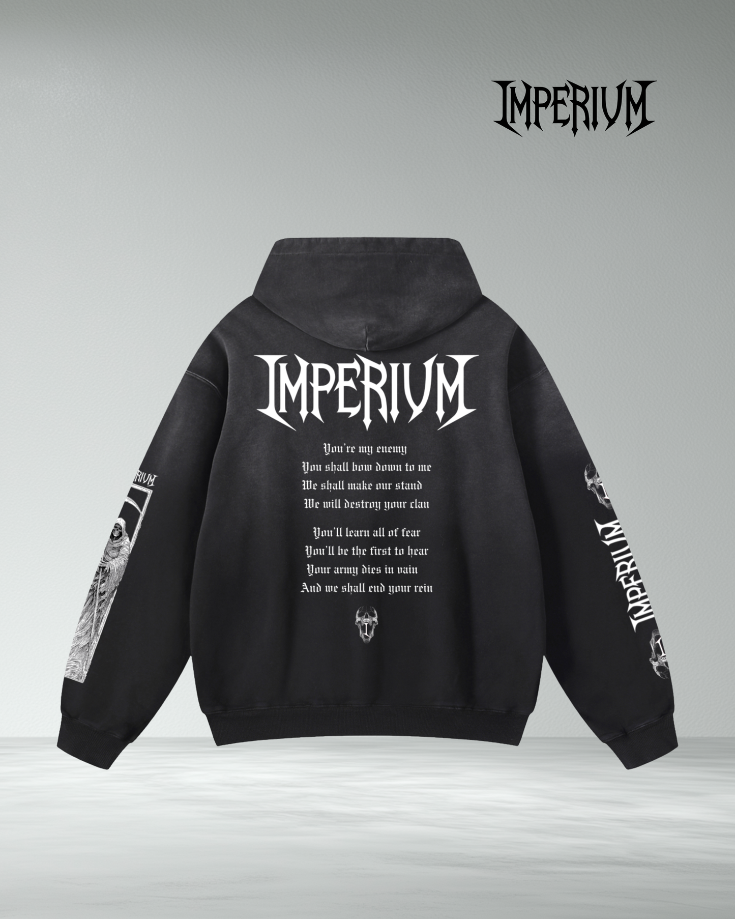 Imperium Heavyweight Sunfaded Oversized Hoodie