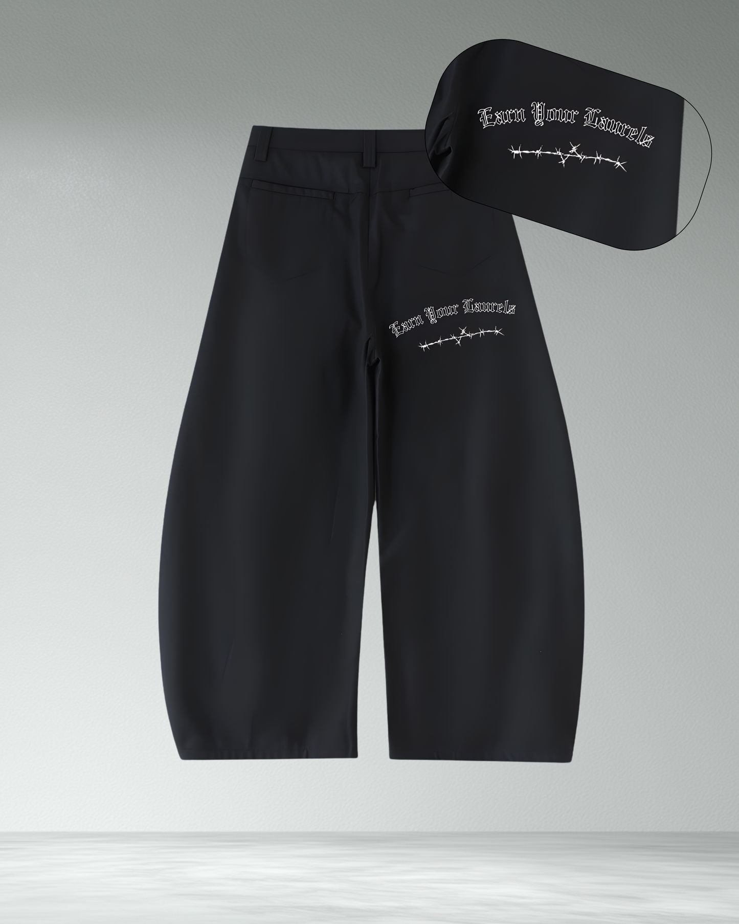 Barrel Suit Trousers