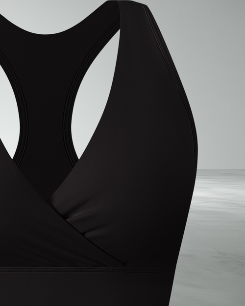 Crossover V-Neck 'Classic' Sports Bra