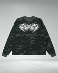 Boxy Camo Waffle Longsleeve T