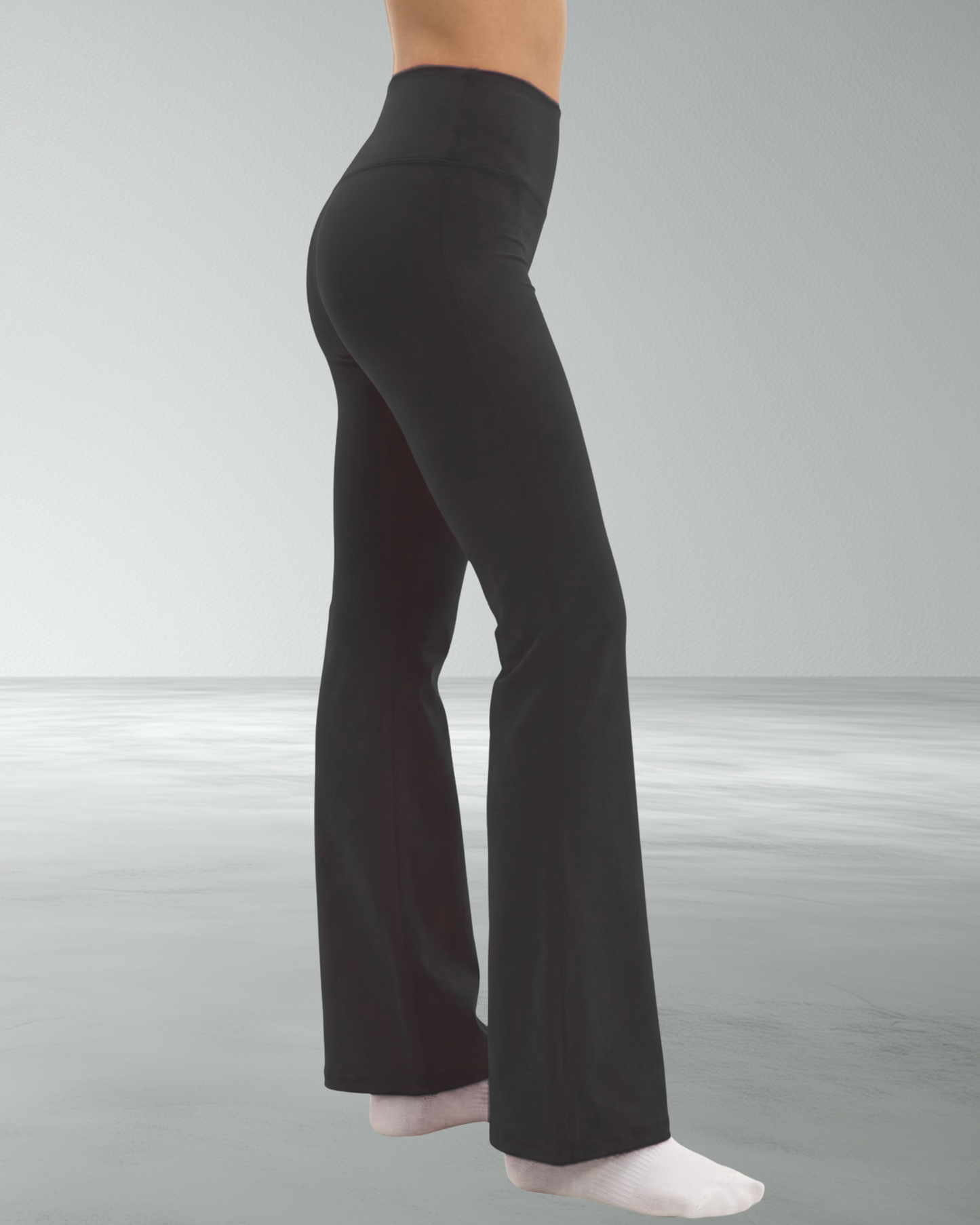 Women's High-Waisted 'EYL' Flare Leggings
