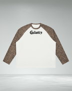 Leopard Contrast Waffle Longsleeve t