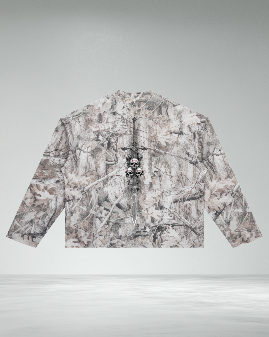 Camo 'EYL' Waffle Longsleeve T