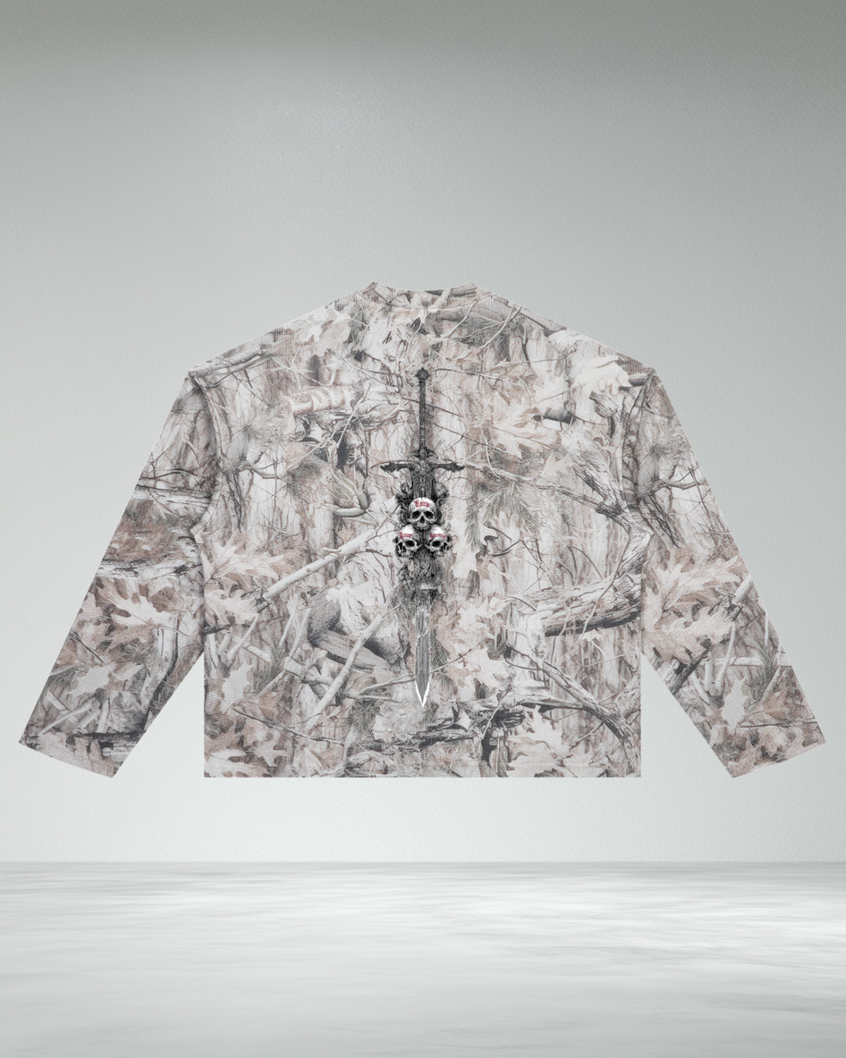 Camo 'EYL' Waffle Longsleeve T