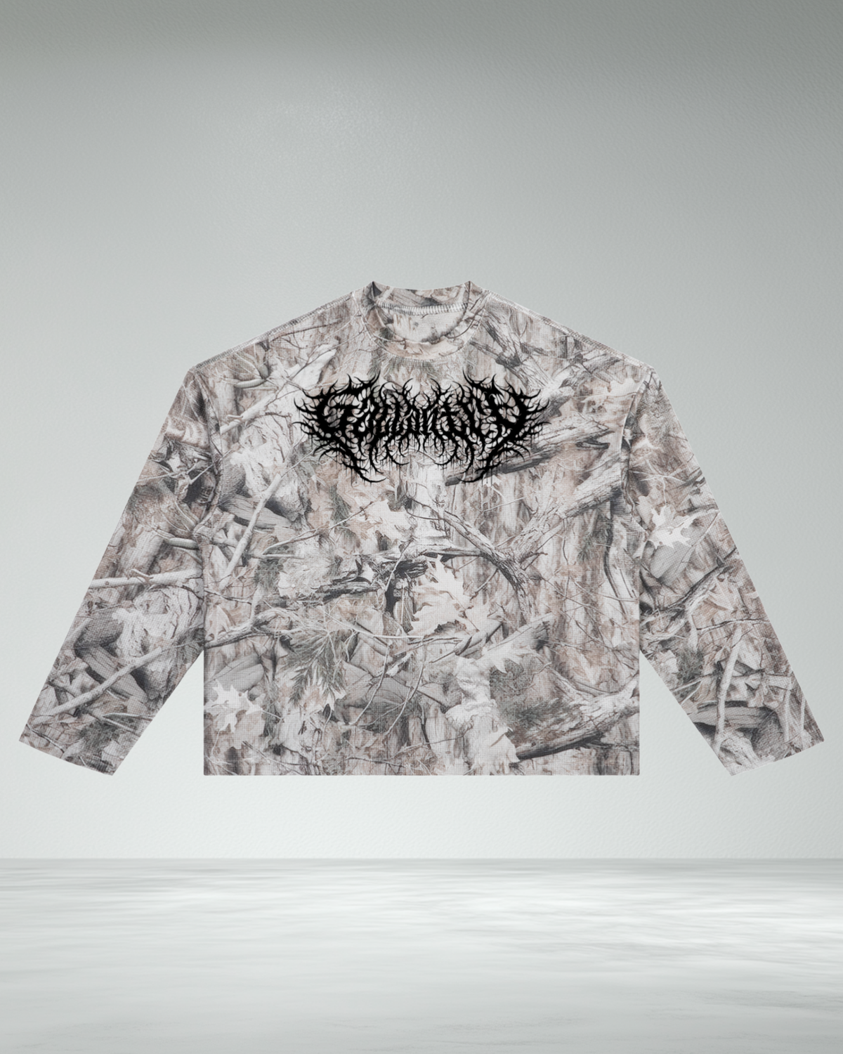 Camo 'EYL' Waffle Longsleeve T
