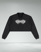 Women's Vintage Wash Crop Sweatshirt