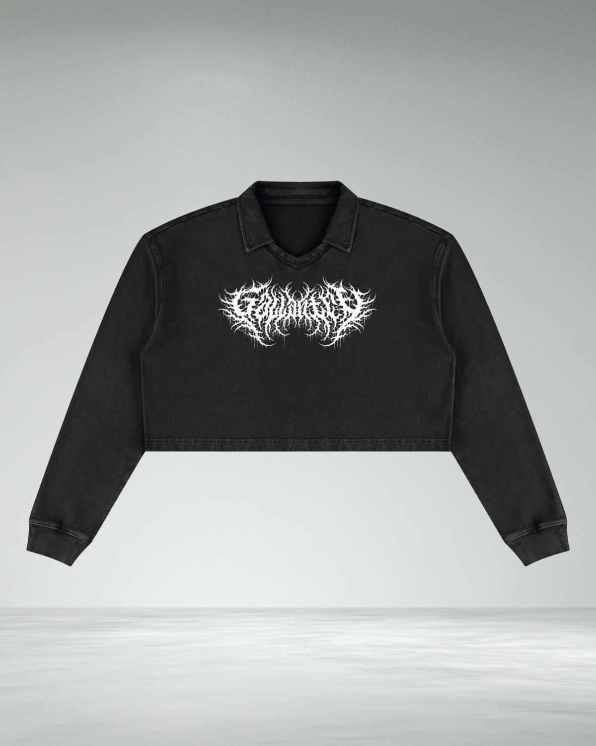 Women's Vintage Wash Crop Sweatshirt
