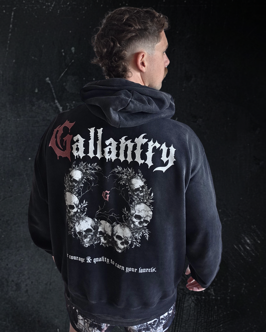 Classic heavyweight sunfaded hoodie