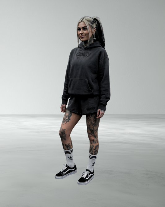 Essential Heavyweight Oversized Faded Hoodie