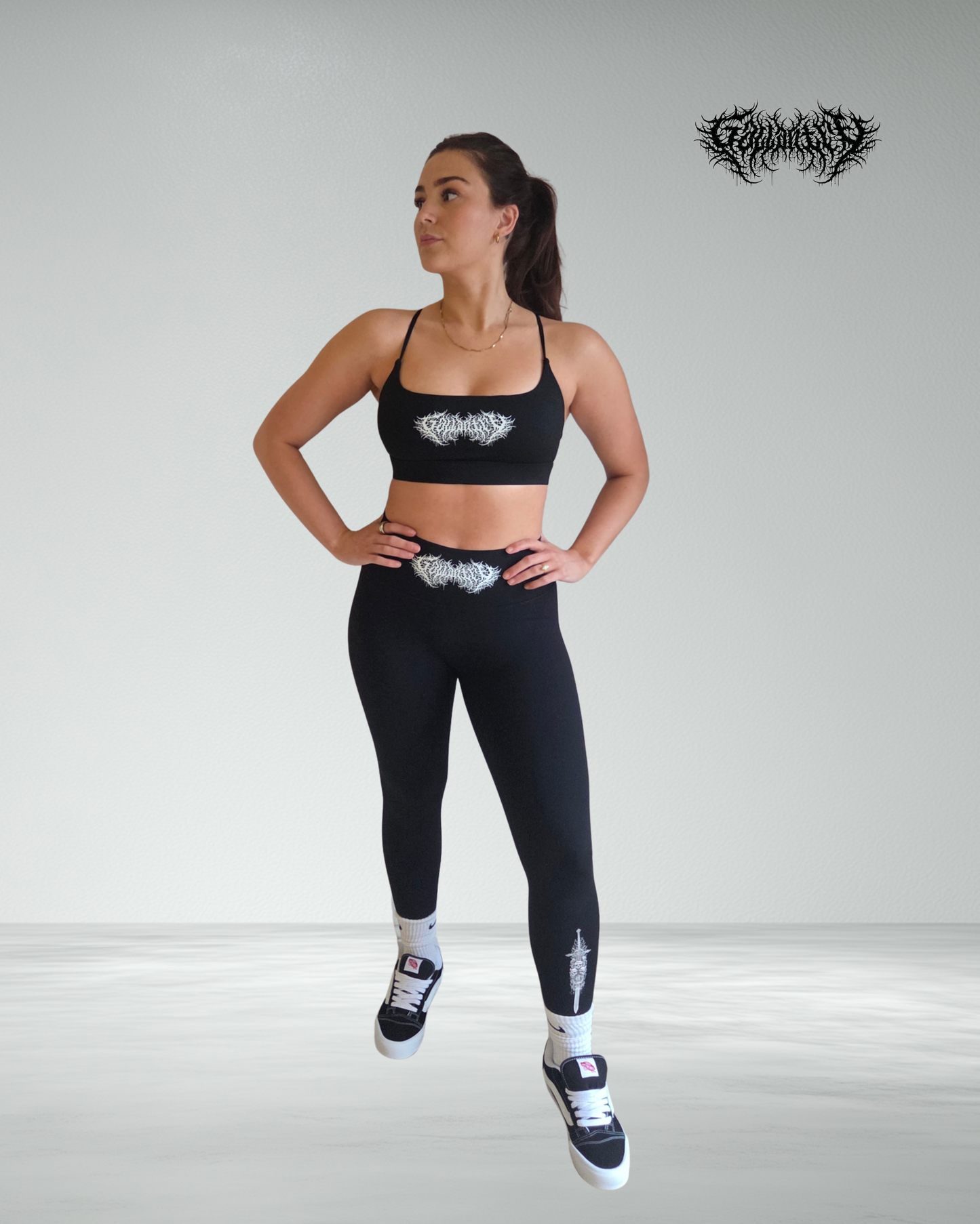 High-Waisted 'EYL' Gym Leggings