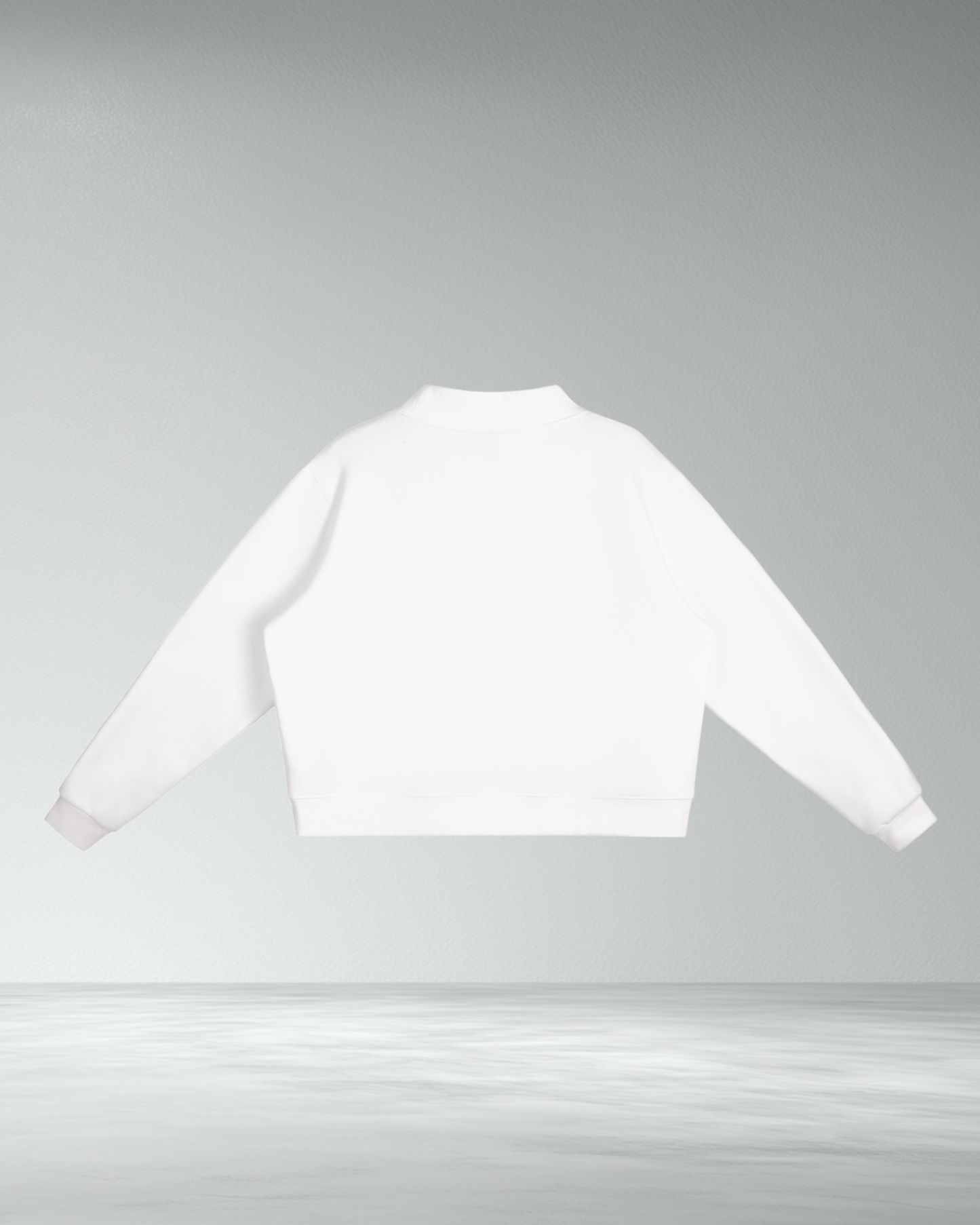 Essential Fleece Mid-Neck Sweater