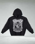 Fleeced Boxy 'Spinal Reaper' Hoodie