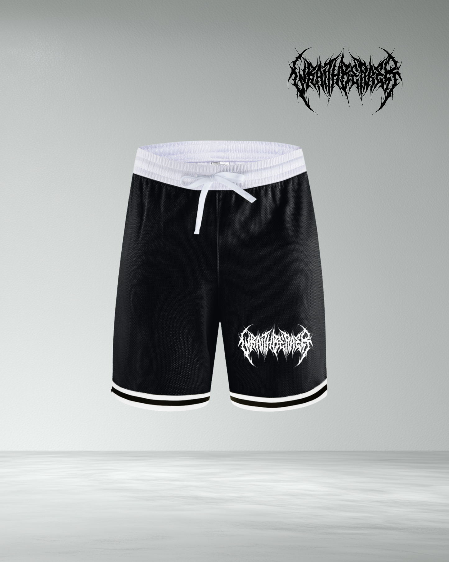 Wraithbearer Striped Trim Basketball Shorts