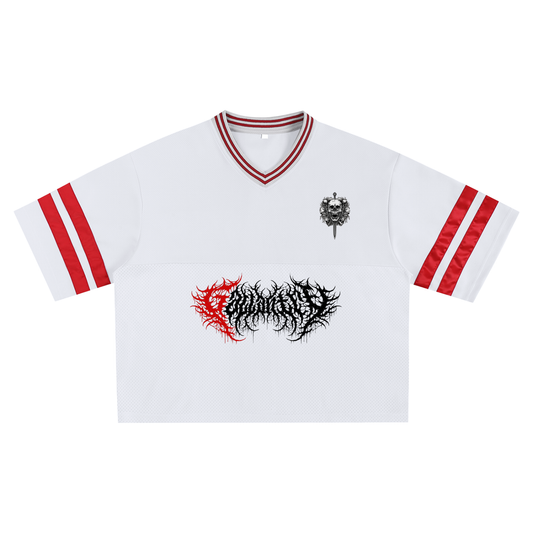 Deathcore cropped boxy jersey