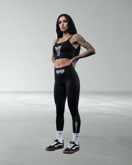 High-Waisted 'EYL' Gym Leggings